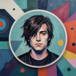 My Chemical Romance profile picture by Sachin Teng, asymmetrical, Organic Painting , Matte Painting,  geometric shapes, hard edges, graffiti, street art:2 by Sachin Teng:4