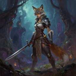 a maned - wolf - girl warrior is exploring the grimdarkest dungeon depths. trending on artstation and pixiv. a vibrant digital oil painting. a highly detailed fantasy character illustration by wayne reynolds and charles monet and gustave dore and carl critchlow and bram sels