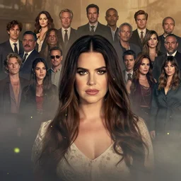 big-eyed,Lana Del Rey, gal gadot,olivia culpo; looking at the viewer, sundown misty firefly wisps; in the style of Lilia Alvarado, Sophie Anderson, Mark Arian, Bob Byerley, Charlie Bowater, Mark Brooks, Steve Henderson, Justin Gerard, Arthur Hughes, Edward Robert Hughes, Mark Keathley, Victor Nizovtsev, Carlos Shwabe, Ross Tran, WLOP
