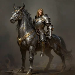 centaur centaur centaur chimera :: Paladin, fearsome, beautiful, DnD character art portrait, mythical creature, male, plate armor, matte fantasy painting, DeviantArt Artstation, by Beeple Gustave Dore by Jason Felix by Steve Argyle by Tyler Jacobson by Peter Mohrbacher, cinematic lighting.