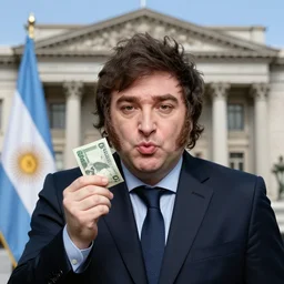 politician javier Milei blow up the central bank of Argentina