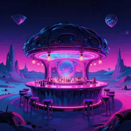 landscape by alejandro aravena, anime neon noir retrowave scumm bar cgsociety gem retro alien fisheye elysian tundra futuristic, archdaily, wallpaper, highly detailed, trending on artstation.