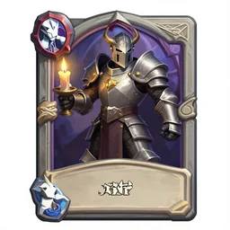 hearthstone card art of a kobold paladin in full metal plate armor, a candle, photograph, illustrated by konstantin turovec, zoltan boros, alex horley orlandelli, and matt dixon, trending on artstation, masterpiece digital art, vivid colors, smooth composition