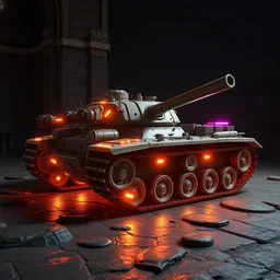 formicapunk tank, highly detailed, raytracing, octane, global illumination, unreal engine 5