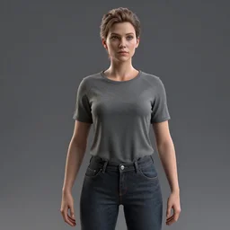 Mae Borowski 3d octane render, 8k, unreal engine
