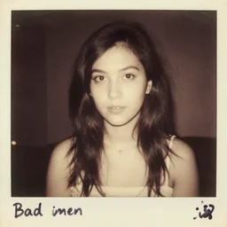 trippy bad omen, vintage photograph