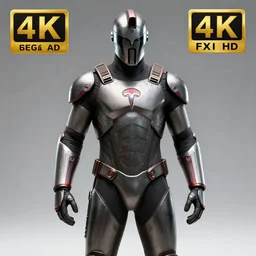 A Spartan suit designed by Tesla, 4k UHD
