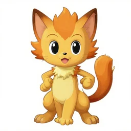 a unique character design based on blaze the cat, archie comic style, character splash art, fiery background, sharp art deco bold colored background, oil painting on matte canvas