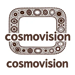 a alphabet font design fot the word cosmovision, aboriginal engraving, lettering clean, 2 4 0 0 dpi