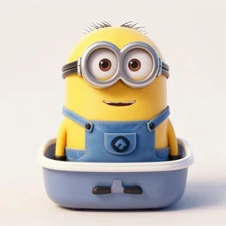 minion in a bento box