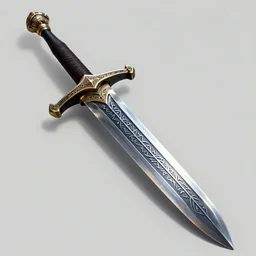 highly detailed elden ring illustration of a damascus sword engraved with symbols, hyperrealistic clean shaped illustration by eiichiro oda