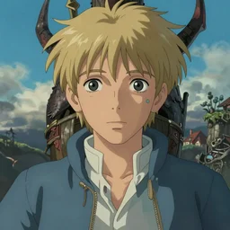 howl jenkins pendragon from howl's moving castle as a fantasy d & d character, closeup portrait art by donato giancola and greg rutkowski, face, digital art, trending on artstation, symmetry!!