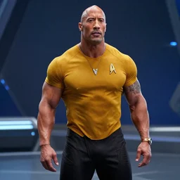 dwayne johnson in star trek enterprise
