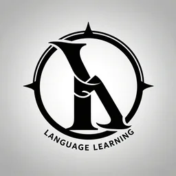 language learning logo, high contrast, big, simple, intricate, elegant, highly detailed, artstation, concept art, smooth, sharp focus, illustration, art by wlop, mars ravelo and greg rutkowski