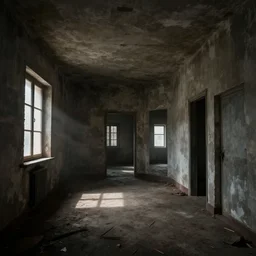 liminal spaces, the back rooms, non-Euclidean, distorted, despair, madness, unsettling