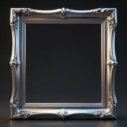 thin surreal liquid metal picture frame, ultra rendered extreme realism and detail, 8 k, highly detailed, realistic, pbr, unreal engine 5, cinematic, cryengine, octane render