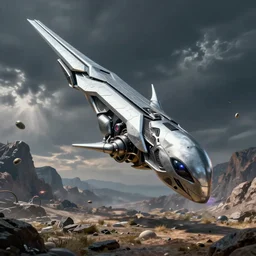 cyber anvil with alien features, cinematic, high details, octane render, unreal engine