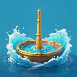 samudra manthan, mattepainting concept blizzard pixar maya engine on stylized background splash comics global illumination lighting artstation, sharp focus, lois van baarle, ilya kuvshinov, rossdraws