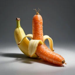 a banana carrot 🥕
