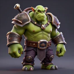 digital art, an orc, octane render, detailed, brawl stars, unreal engine 5, cinema 4 d cinematic, artstation, greg rutkowski