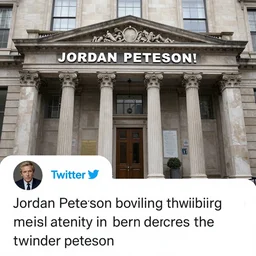 Jordan peterson bombing twitter HQ
