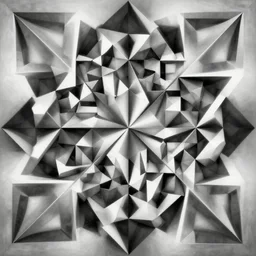 penrose tessellation of the plane, aperiodic tiling, mathematical art