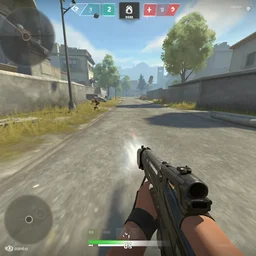 a photo of a car playing CSGO game