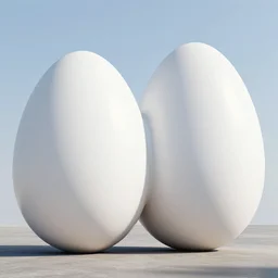 2 0 white egg shaped spheres intersect and merge into a parametric building designed by antti lovag