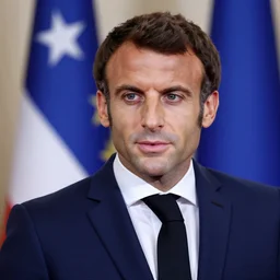 Photography of Bald Emanuel Macron
