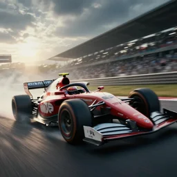 a commercial art for a racing movie with lot of motion blur, cinematic, dramatic, artstation, epic