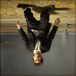 inverted, narrative dramatic form by franz von stuck