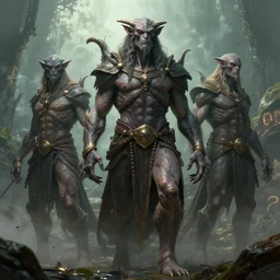 The Nephilim are a people of giants or titans , digital Art, Greg rutkowski, Trending artstation, cinematographic, hyperrealistic