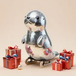 disco walrus, skates, gifts