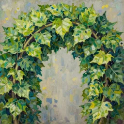 arch of leaves, intricate oil painting by greg rutkowski, trending on artstation