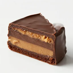 peanut butter fudge cake with chocolate foodporn hd