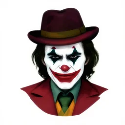 joker logo wearing a hat