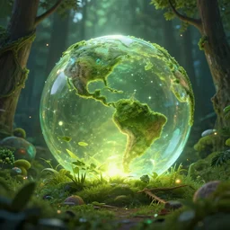 environment art, internal glow