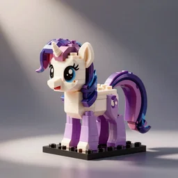 my little pony characters as lego figures