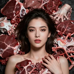 beauty but also piles of guts