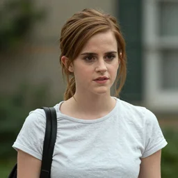 film still of Emma Watson.