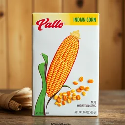 cereal box of indian corn