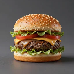 hamburger designed by h. r. giger, high quality studio photo 4K