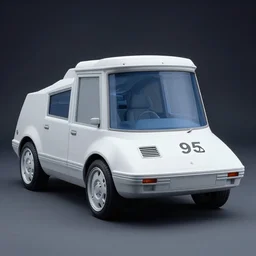 a concept car in the style of windows 9 5, retro, photography, of the year