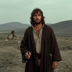 a film still from the holy mountain ( 1 9 7 3 )