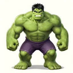 a feline hulk