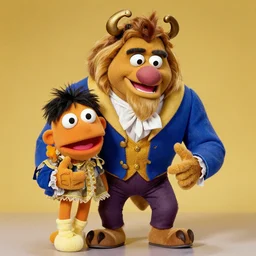still from the muppet remake of beauty and the beast