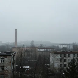 vast worlds of hazy mist sprawl across my peripheral vision, chernobyl memories start fading in and my vision is augmented, trending on artstation