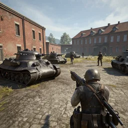 battle of berlin in hell let loose, screenshot, unreal engine, gameplay, in - game