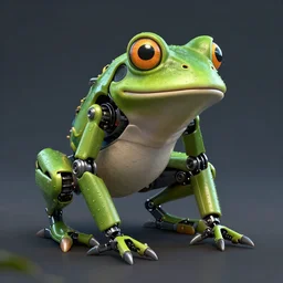 unreal engine, robotic frog