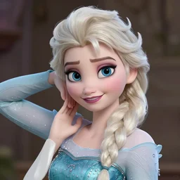 portrait of Elsa of Arendelle, expressive pose, highly detailed, digital painting, smooth, sharp focus, by Eiichiro Oda